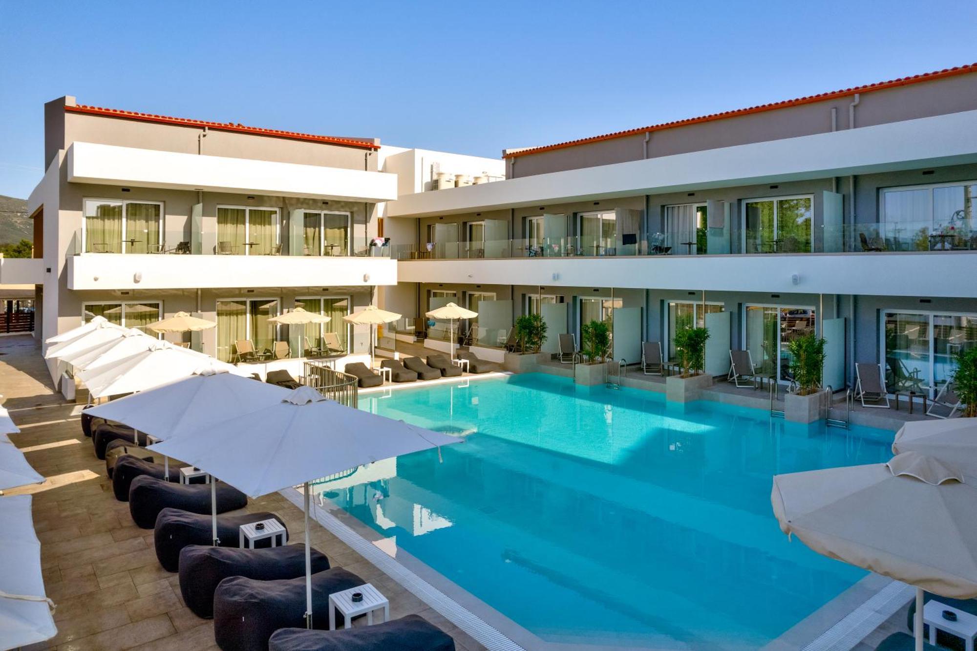 White Olive Premium Laganas Otel Dış mekan fotoğraf