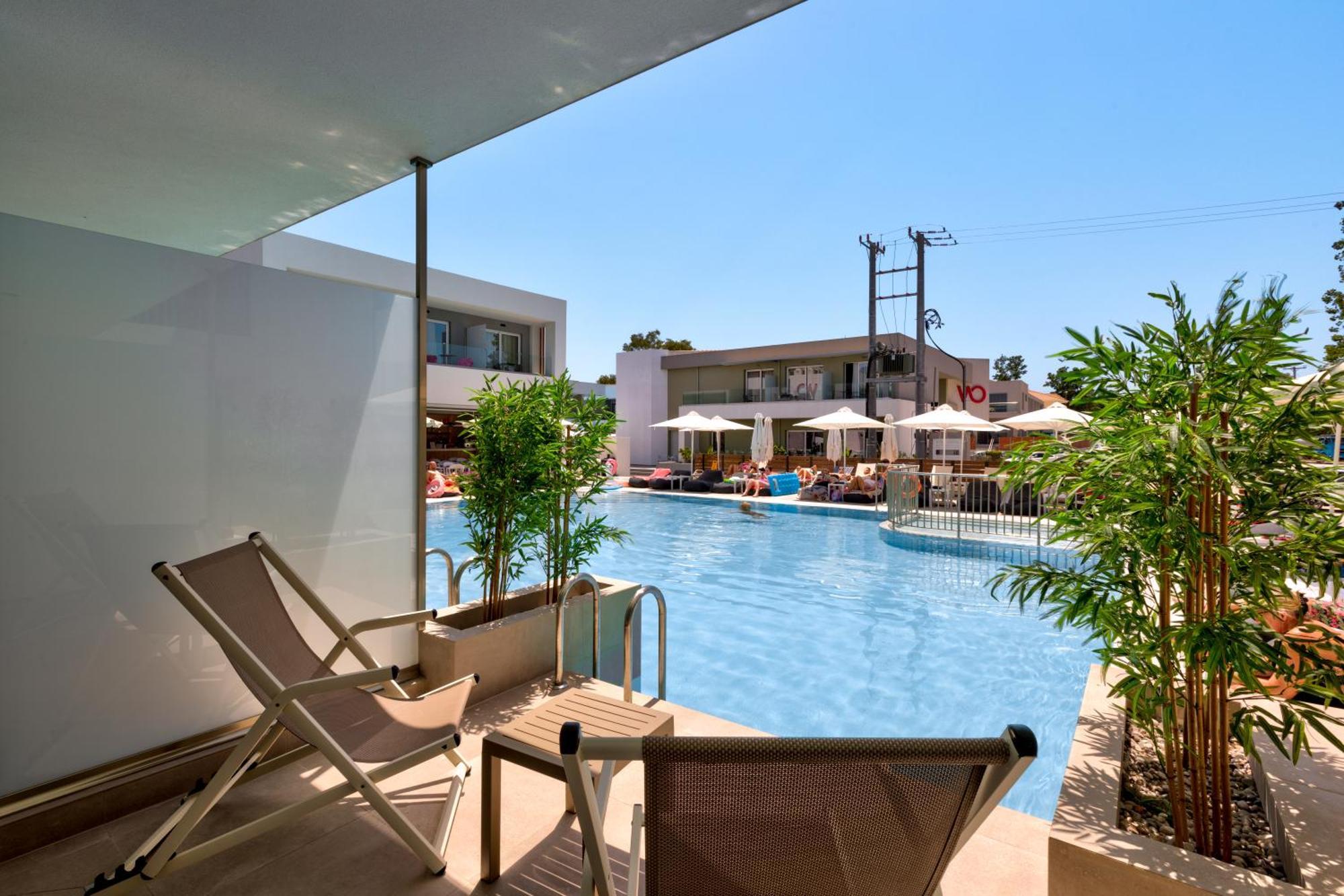 White Olive Premium Laganas Otel Dış mekan fotoğraf