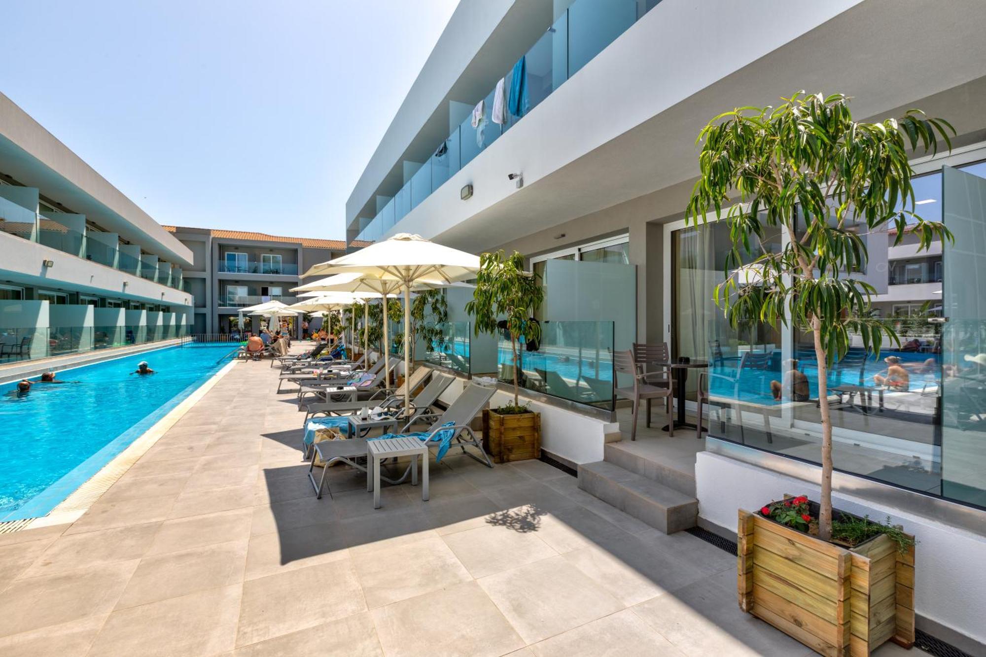 White Olive Premium Laganas Otel Dış mekan fotoğraf